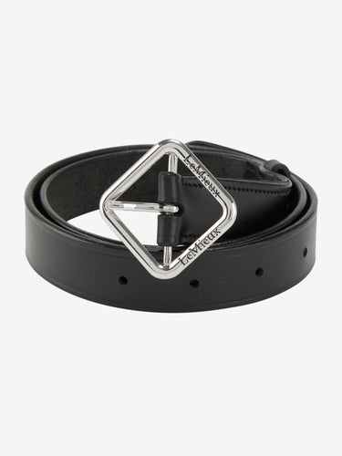 Buy the LeMieux Black Cleo Leather Belt | Online For Equine