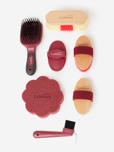 Buy LeMieux Mini Red Grooming Set| Online for Equine