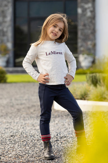 LeMieux Ecru Mini Jessie Long Sleeve Top