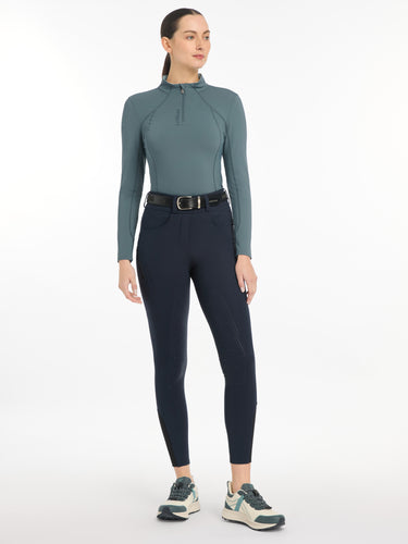 Buy LeMieux Navy Amy Brushed Breggings | Online for Equine