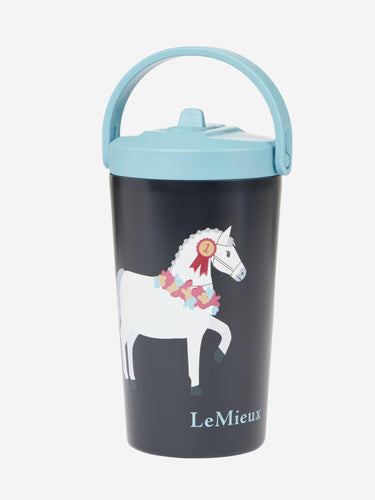 Buy the LeMieux Navy Mini Drinks Bottle | Online For Equine