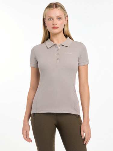 Buy the LeMieux Ash Classique Polo Shirt | Online for Equine