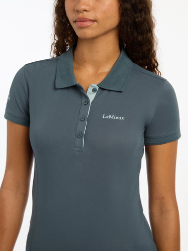 Buy the LeMieux Petrol Classique Polo Shirt | Online for Equine