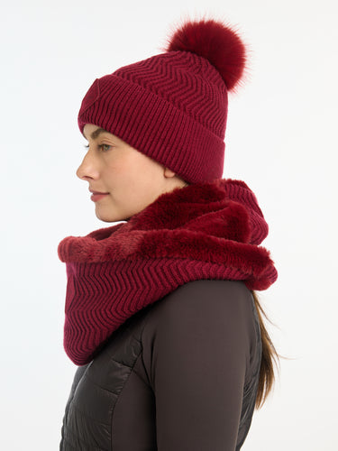 Buy the LeMieux Ember Lila Beanie | Online for Equine