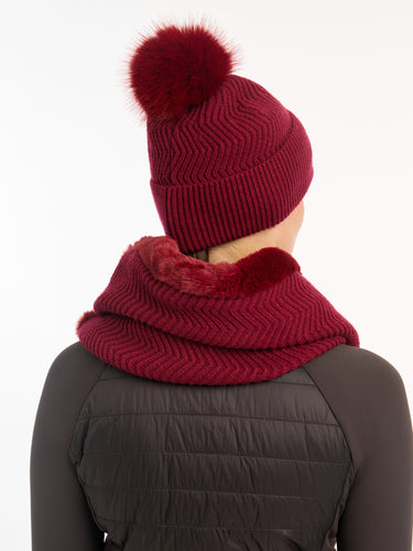 Buy the LeMieux Ember Lila Beanie | Online for Equine