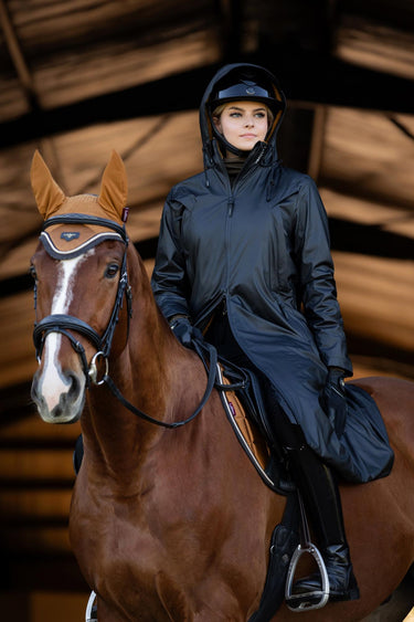 LeMieux Black Ladies Waterproof All Elements Robe Coat