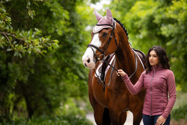 Buy LeMieux Classic Fly Hood Blossom | Online for Equine