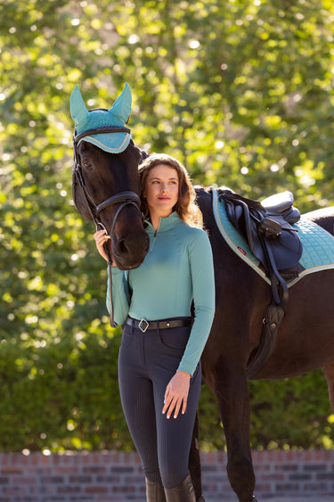 Buy LeMieux Classic Fly Hood Lagoon | Online for Equine