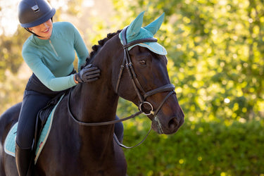 Buy LeMieux Classic Fly Hood Lagoon | Online for Equine