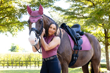 LeMieux Essence Dressage Square Rosewood