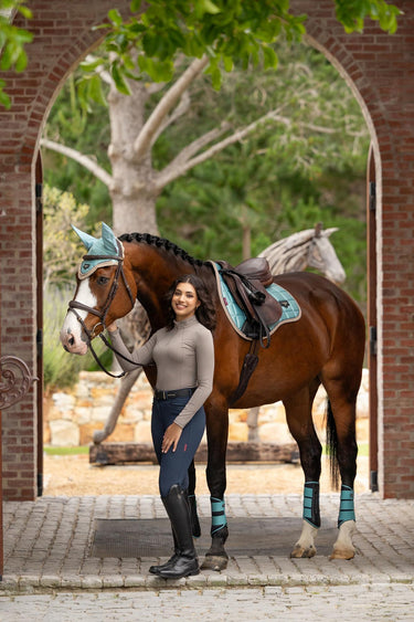 Buy LeMieux Loire Classic Close Contact Square Aqua | Online for Equine