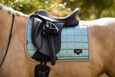 Buy LeMieux Loire Classic Dressage Square Aqua | Online for Equine