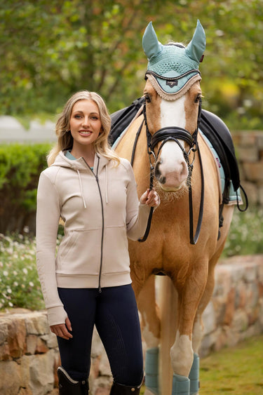 Buy LeMieux Loire Fly Hood Aqua | Online for Equine