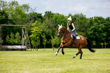 Buy LeMieux Suede Close Contact Square Mimosa | Online for Equine