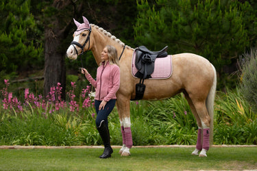 Buy LeMieux Suede Dressage Square Blossom | Online for Equine