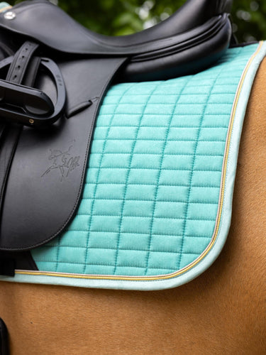 Buy LeMieux Suede Dressage Square Lagoon | Online for Equine