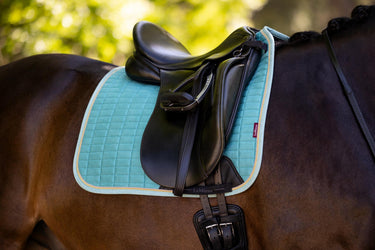 Buy LeMieux Suede Dressage Square Lagoon | Online for Equine