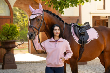 Buy LeMieux Suede GP Square Blossom | Online for Equine