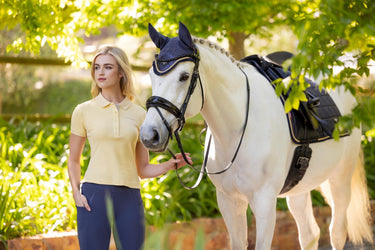 Buy LeMieux Ladies Classique Polo Shirt Mimosa | Online for Equine