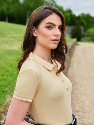 Buy LeMieux Ladies Classique Polo Shirt Mimosa | Online for Equine