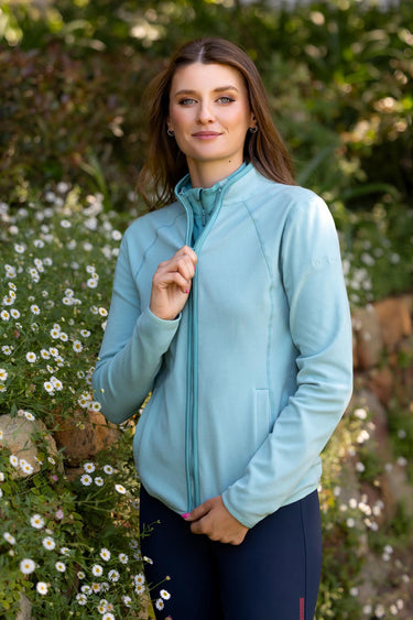 Buy LeMieux Ladies Faye Fleece Zip Through Aqua | Online for Equine