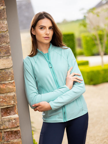 Buy LeMieux Ladies Faye Fleece Zip Through Aqua | Online for Equine