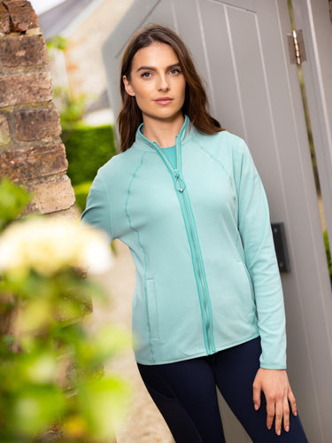 Buy LeMieux Ladies Faye Fleece Zip Through Aqua | Online for Equine