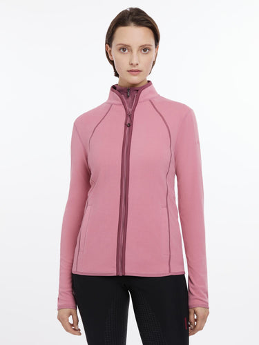 Buy LeMieux Ladies Faye Fleece Zip Through Peony | Online for Equine