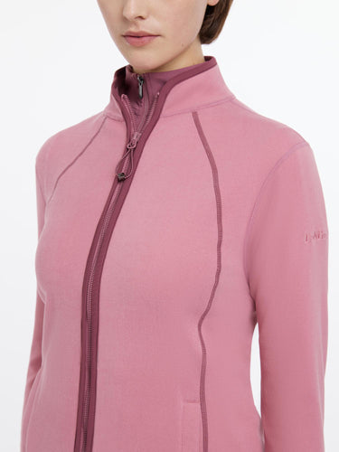 Buy LeMieux Ladies Faye Fleece Zip Through Peony | Online for Equine