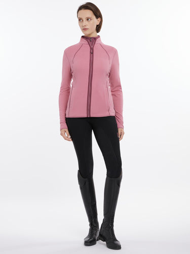 Buy LeMieux Ladies Faye Fleece Zip Through Peony | Online for Equine