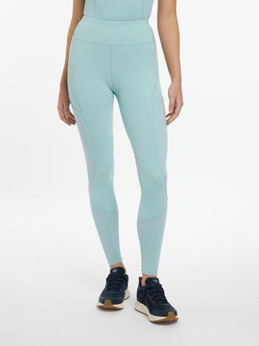 Buy LeMieux Ladies Lydia Mesh Leggings Aqua | Online for Equine