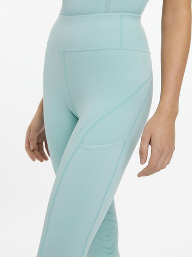 Buy LeMieux Ladies Lydia Mesh Leggings Aqua | Online for Equine