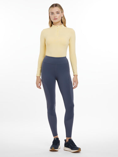 Buy LeMieux Ladies Lydia Mesh Leggings Dusk Blue | Online for Equine