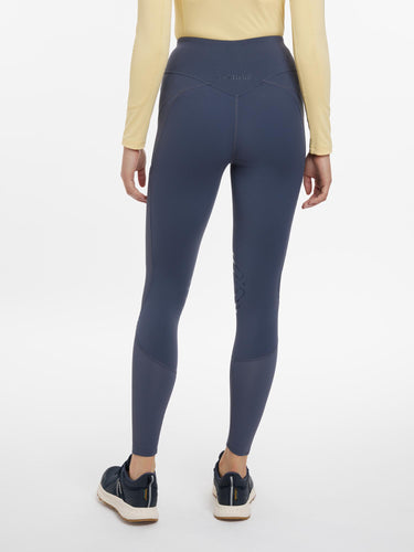 Buy LeMieux Ladies Lydia Mesh Leggings Dusk Blue | Online for Equine