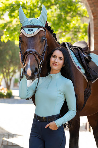 Buy LeMieux Ladies Base Layer Aqua | Online for Equine