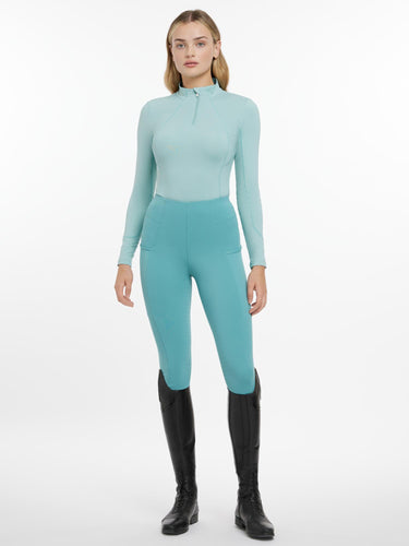 Buy LeMieux Ladies Base Layer Aqua | Online for Equine