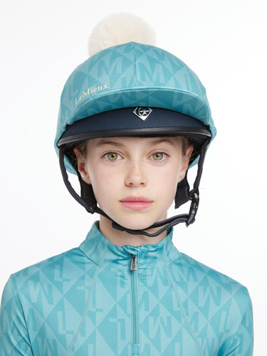 Buy LeMieux Clea Hat Silk Lagoon | Online for Equine