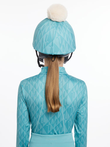 Buy LeMieux Clea Hat Silk Lagoon | Online for Equine