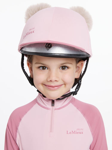 Buy LeMieux Young Rider Mini Double Pom Hat Silk Blossom | Online for Equine