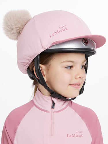 Buy LeMieux Young Rider Mini Double Pom Hat Silk Blossom | Online for Equine