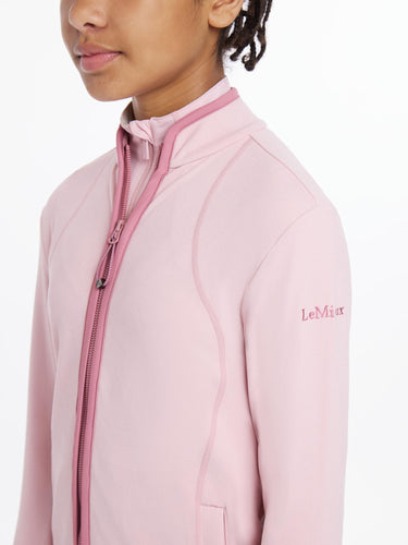 Buy LeMieux Young Rider Felicity Fleece Zip Through Blossom | Online for Equine