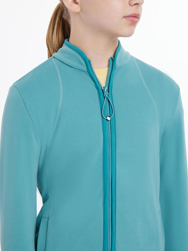 Buy LeMieux Young Rider Felicity Fleece Zip Through Lagoon | Online for Equine