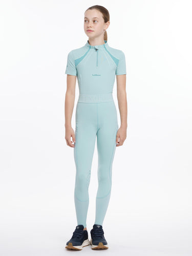 Buy LeMieux Young Rider Lizzie Mesh Legging Aqua | Online for Equine