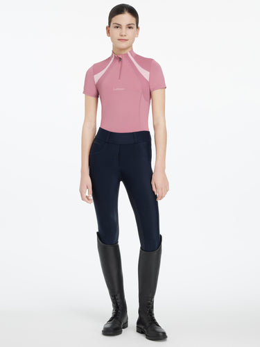 Buy LeMieux Young Rider Short Sleeve Mia Mesh Base Layer Peony | Online for Equine