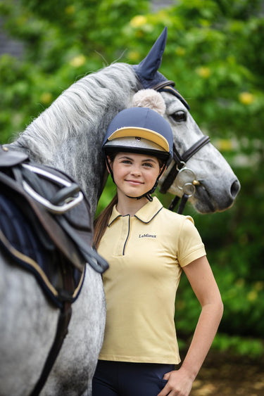 Buy LeMieux Young Rider Polo Shirt Mimosa | Online for Equine