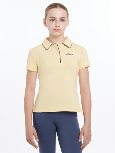 Buy LeMieux Young Rider Polo Shirt Mimosa | Online for Equine