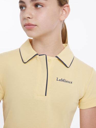 Buy LeMieux Young Rider Polo Shirt Mimosa | Online for Equine