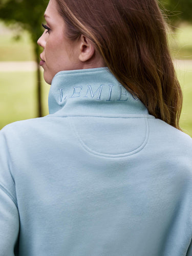 Buy LeMieux Ladies Keira Quarter Neck Sweat Aqua | Online for Equine