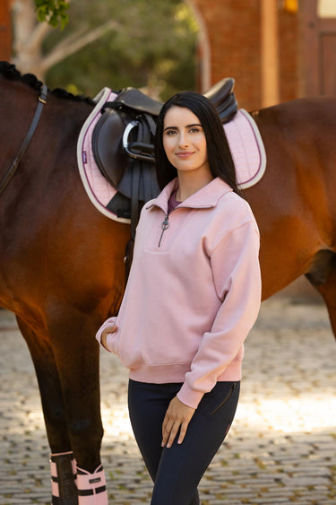 Buy LeMieux Ladies Keira Quarter Neck Sweat Blossom | Online for Equine