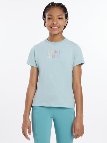 Buy LeMieux Young Rider Arianna T-Shirt Aqua | Online for Equine